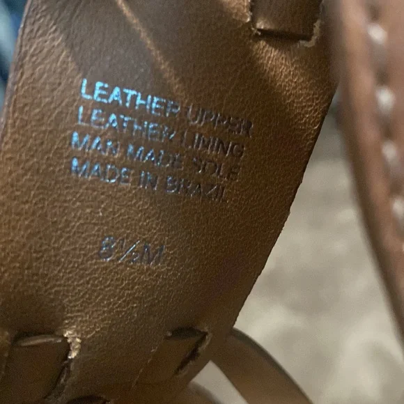 Tory Burch Brown Wedges size 8.5 - Picture 4 of 4